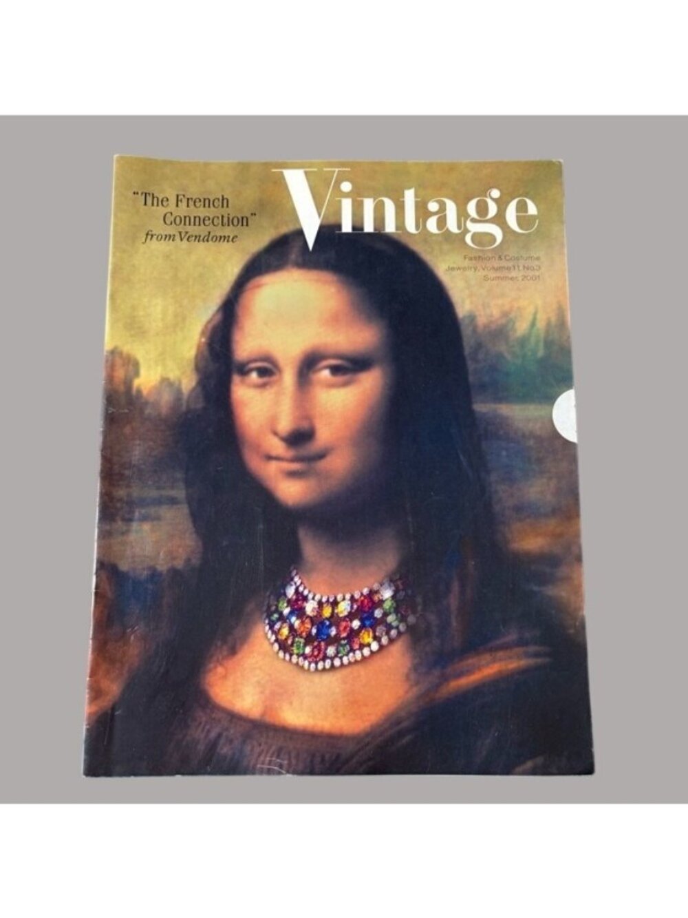 Vintage Fashion & Costume Jewelry Magazine Summer 2001 Vol 11 #3 Mona Lisa